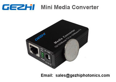 Fiber Mini Media Converters Small Size Network Switch Fiber Optics Components