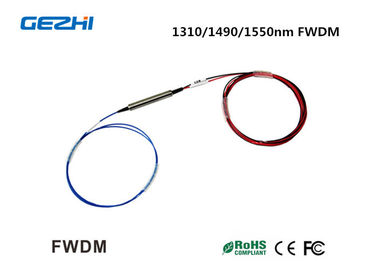 1310/1490/1550nm Filter Wavelength Division Multiplexer FWDM for WDM system / CATV