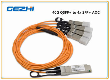 40G QSFP+ to 4x SFP+ AOC QSFP to four SFP+ active optical breakout cable