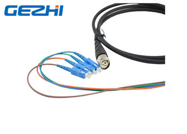 4 Cores Fiber Optic Patch Cord LC Waterproof