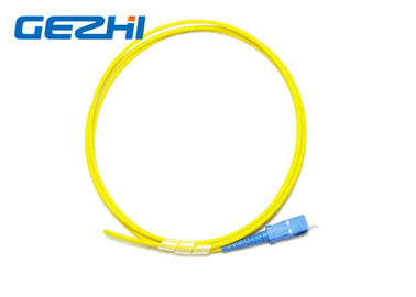 SC UPC SM Simplex 3mm Patch Cord Accessories 1 Meter Yellow Optical Cable LSZH G.652D