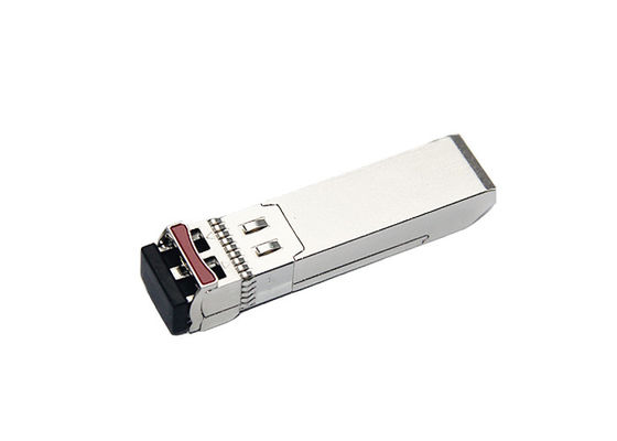 10GBASE-ZR SFP+ transceiver module for SMF, 1550-nm, 80km, duplex LC connector