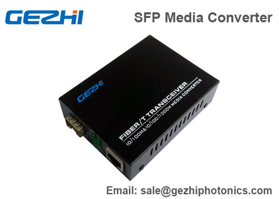 10/100M Single Mode Fiber Optics Components 25km Dual Fiber Media Converter Gigabit ethernet