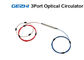Fiber Optical Circulator Passive Components 3 Ports 1310nm or 1550nm