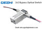 8ms Fast Switching Time Loop Optical Switches 2x2 Optical Bypass Switch