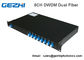 100Ghz DWDM 8 Channel Multiplexer and Demultiplexer in unit dual fiber