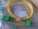 3D Passed Optical Fiber Patch Cables SC / UPC - SC / UPC Single Mode Jumper Cord