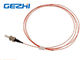 Orange OM2 Fiber Optic Patch Cord Accessories ST MM SX 50 / 125um 2 Meters 900um Pigtail