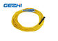 LC / APC Patch Cord MT - RJ to SC Singlmode Duplex Zipcord Without Clip Yellow