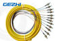 FTTH FC UPC SM Patch Cord Accessories Single Mode Simplex 900um LSZH 5M 1310nm
