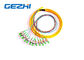APC / FC Patch Cord Accessories Cord 8 Cores 12 Cores Green Tight Buffer