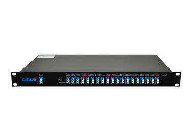 18CH Dual Fiber CWDM Module Passive With LC / SC / FC / ST Connector