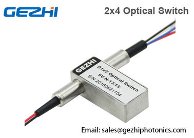 2x4 Fibre Optical Switches Duplex 1x2 Opto-Mechanical In Relay Hub Module