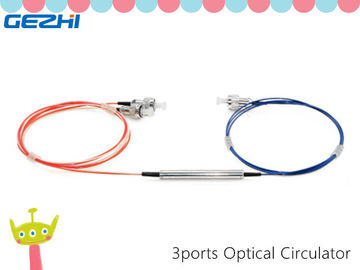 3 Ports 1310/1550nm Fiber Optics Components Polarization Insensitive Optical Circulator