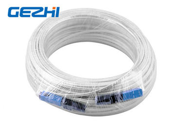 100 Meters Fiber Optic Patch Cord SC / SC SM SX Patch Cord FTTH Drop Cable