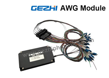 Dual 88-CH 50GHz Flat-Top AWG DWDM Mux Demux with 1% Tap Monitor