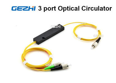 ABS Fiber Optics Components Optical Circulator 3 Ports Fiber Optic Circualtor Module