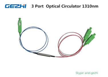 SC/APC 3 Port Optical Circulator 1310nm Low Insertion Loss for Fiber Optical Instrument