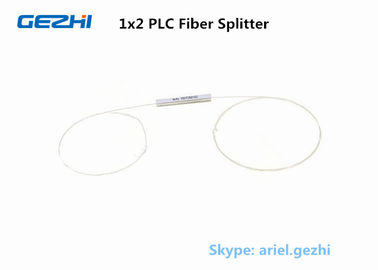 Steel Tube Bare Fiber 250μm 1x2 PLC Fiber Splitter for Measuring System and Laser System