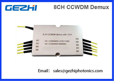 8CH CWDM Mux Demux CCWDM Module Compact Coarse Wavelength Division Multiplexer