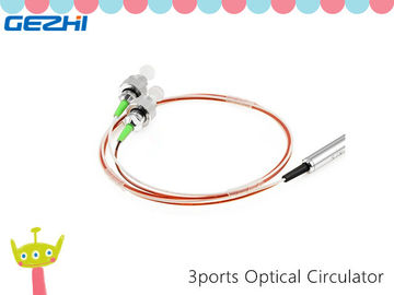 3 Ports 1310/1550nm Fiber Optics Components Polarization Insensitive Optical Circulator