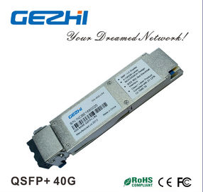 LR4 40G QSFP+ Module Wavelength 1270~1330nm 10KM Transmission Distance