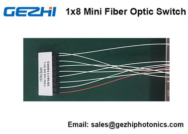 Mini Size 1x8 Opto-Mechanical Optical Switches 8x1 Latching Fiber optic Switch