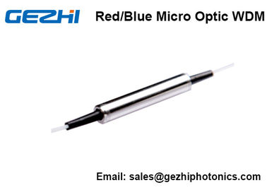 Micro-Optics WDM 3 port C Band Red/Blue filter Pass FWDM in DWDM System