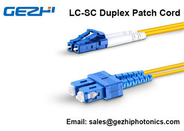 OS2 9/125 Patch Cord Accessories , SM Duplex FTTH Jumper Cord 30 Meter Length