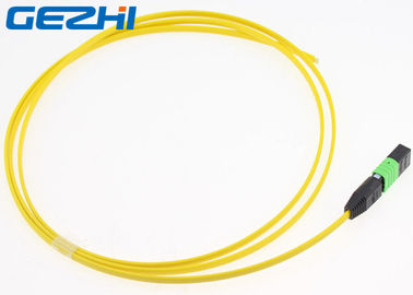 Single Mode 12 Fiber Patch Cord Accessories , MPO Patch Cord Truck Cable Jumper