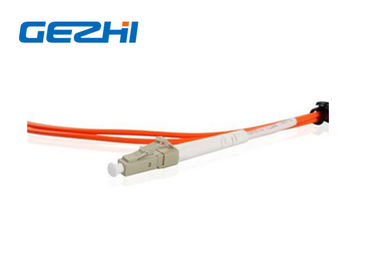 LC Multimode Patch Cord Accessories Simplex Cord 2.0mm Dia LSZH Tight Buffer Orange