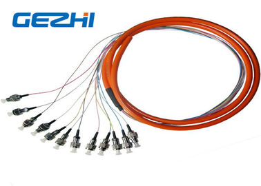Waterproof FC / PC Fiber Bundle Pigtail MM 50 / 125um Multimode OS1 SM MM OM1